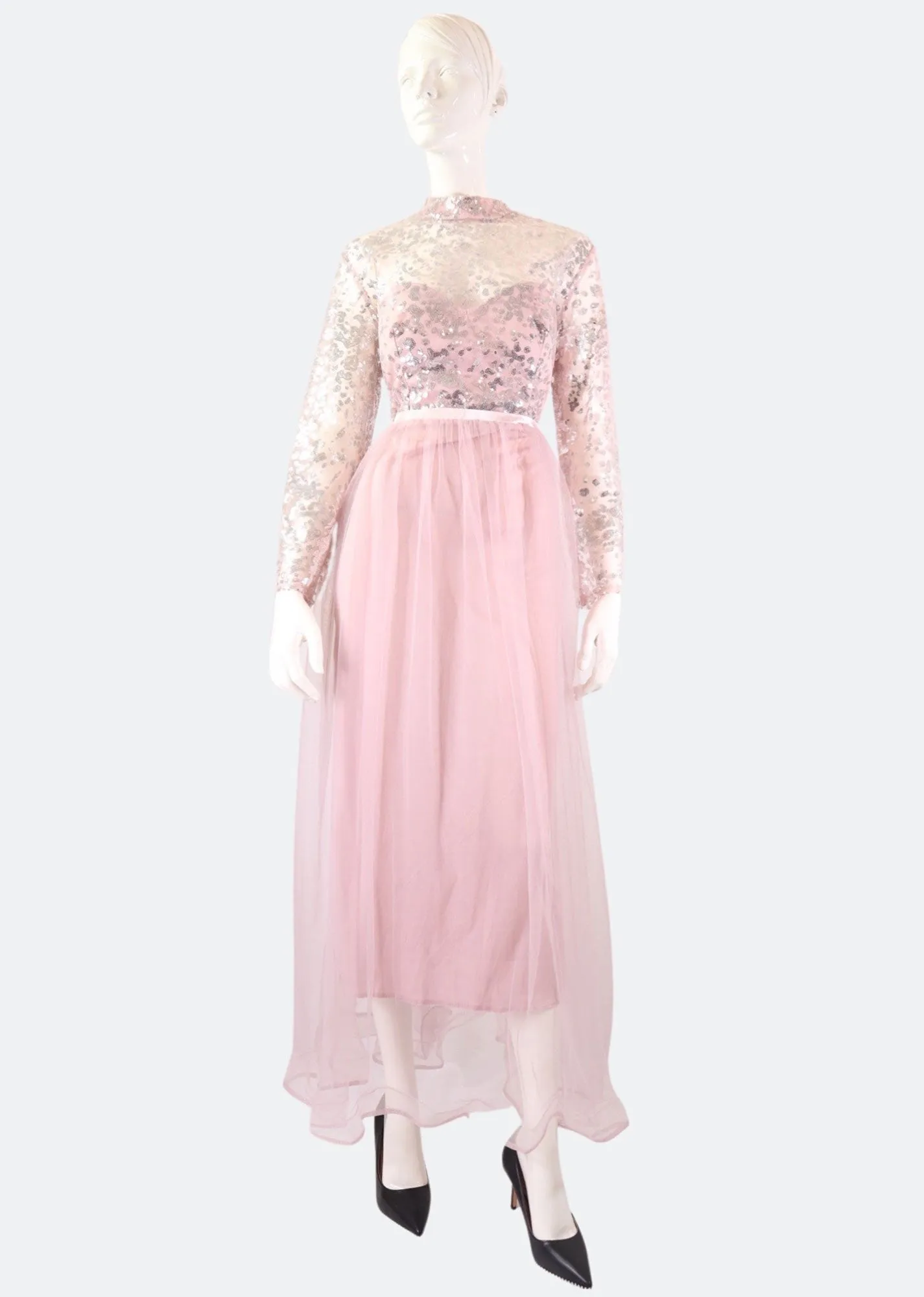 Star Dust Chiffon Dress