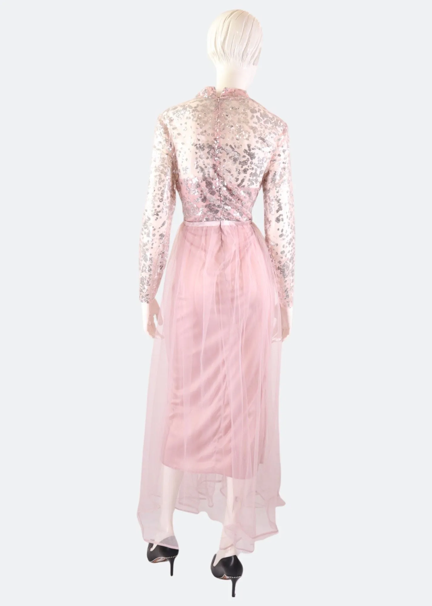 Star Dust Chiffon Dress