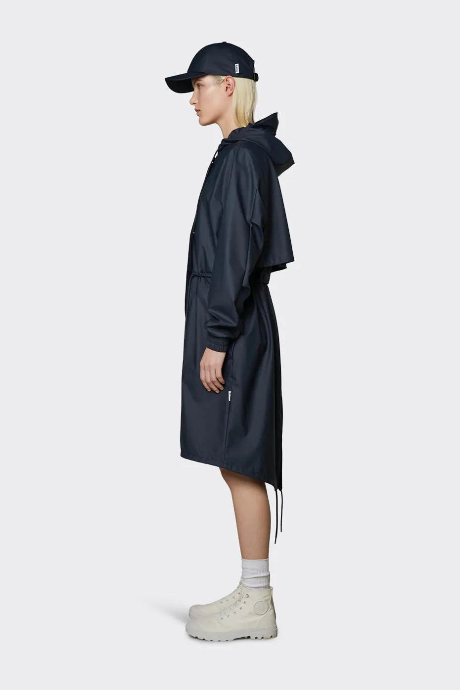 String Parka - Navy