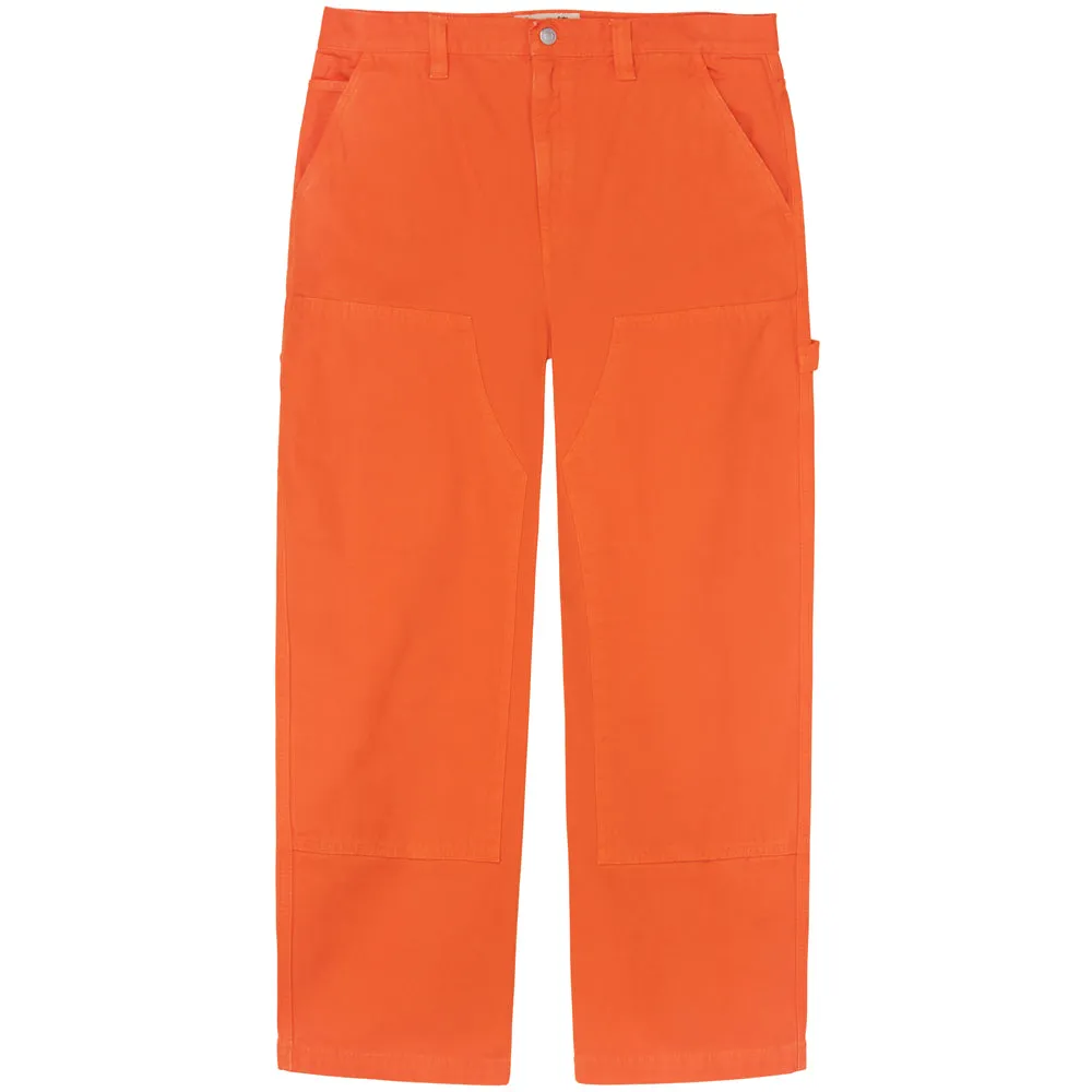 STÜSSY CANVAS WORK  PANT // ORANGE