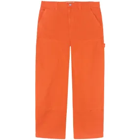 STÜSSY CANVAS WORK  PANT // ORANGE
