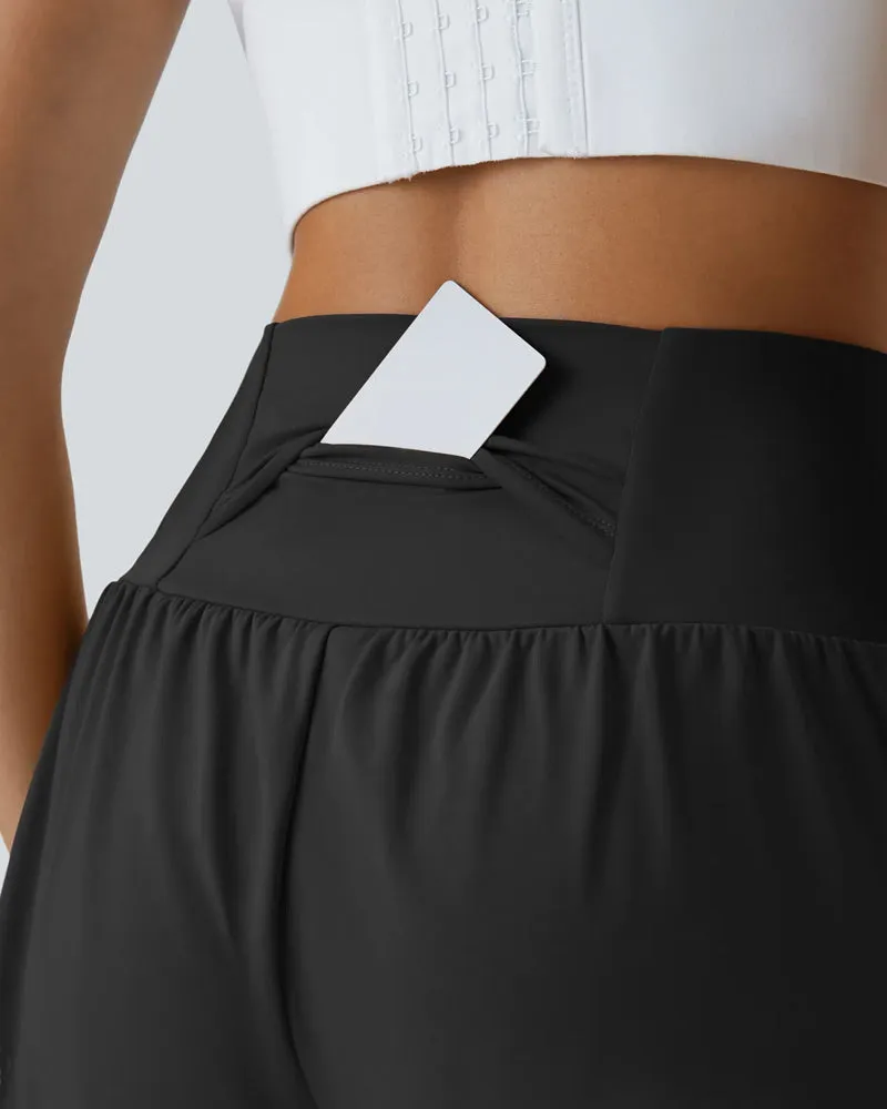 Super High Waisted 2-in-1 Workout Shorts 5'' for Women
