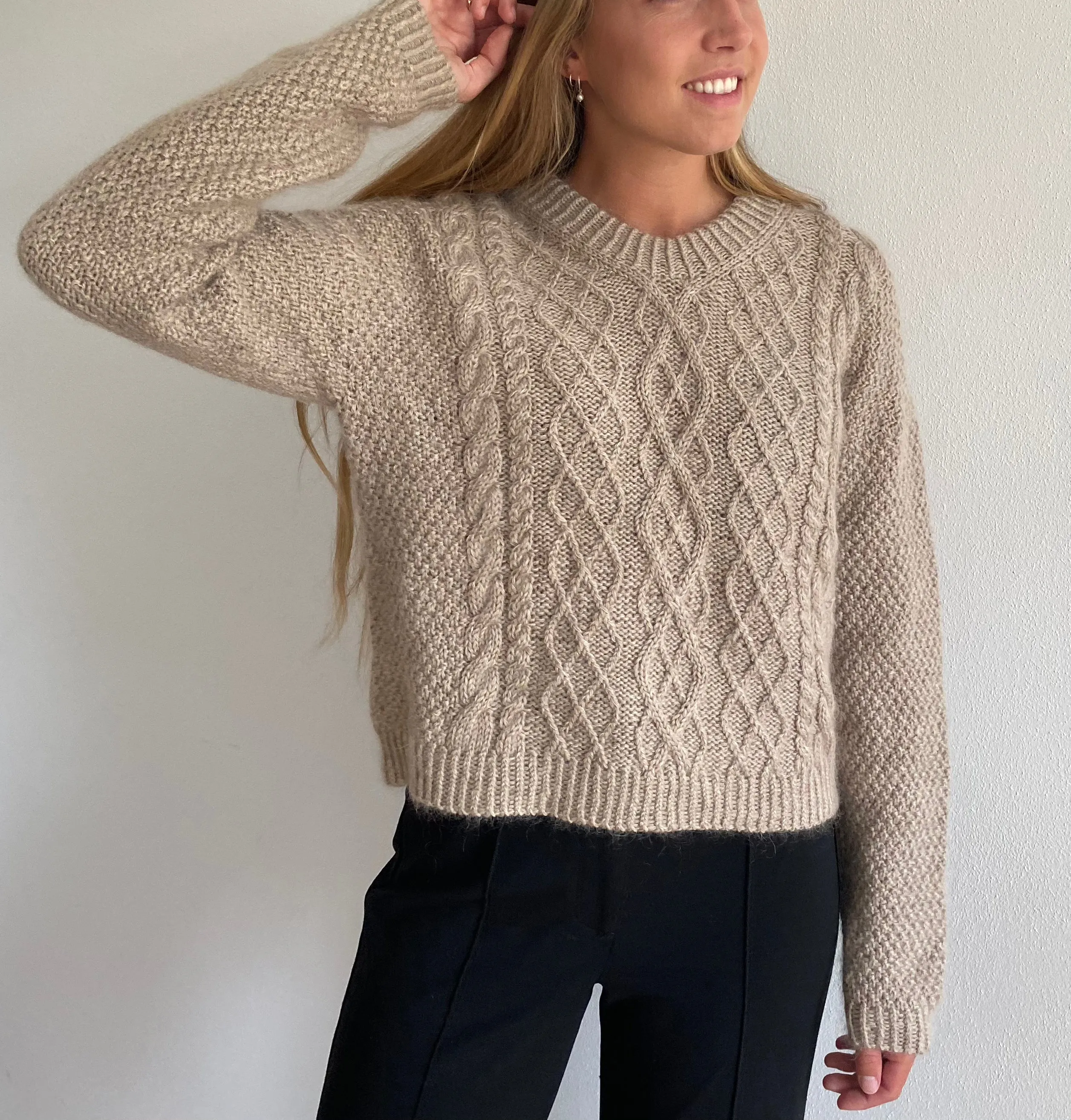 Swirl Sweater Chunky - English