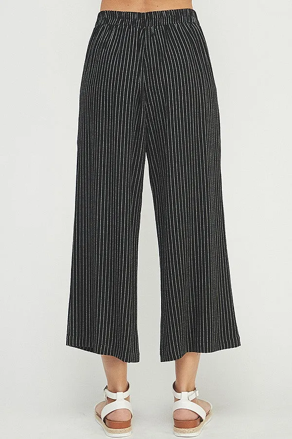 The Tessie Cropped Tank   Pant Set - Sold Separately