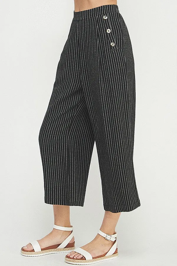The Tessie Cropped Tank   Pant Set - Sold Separately
