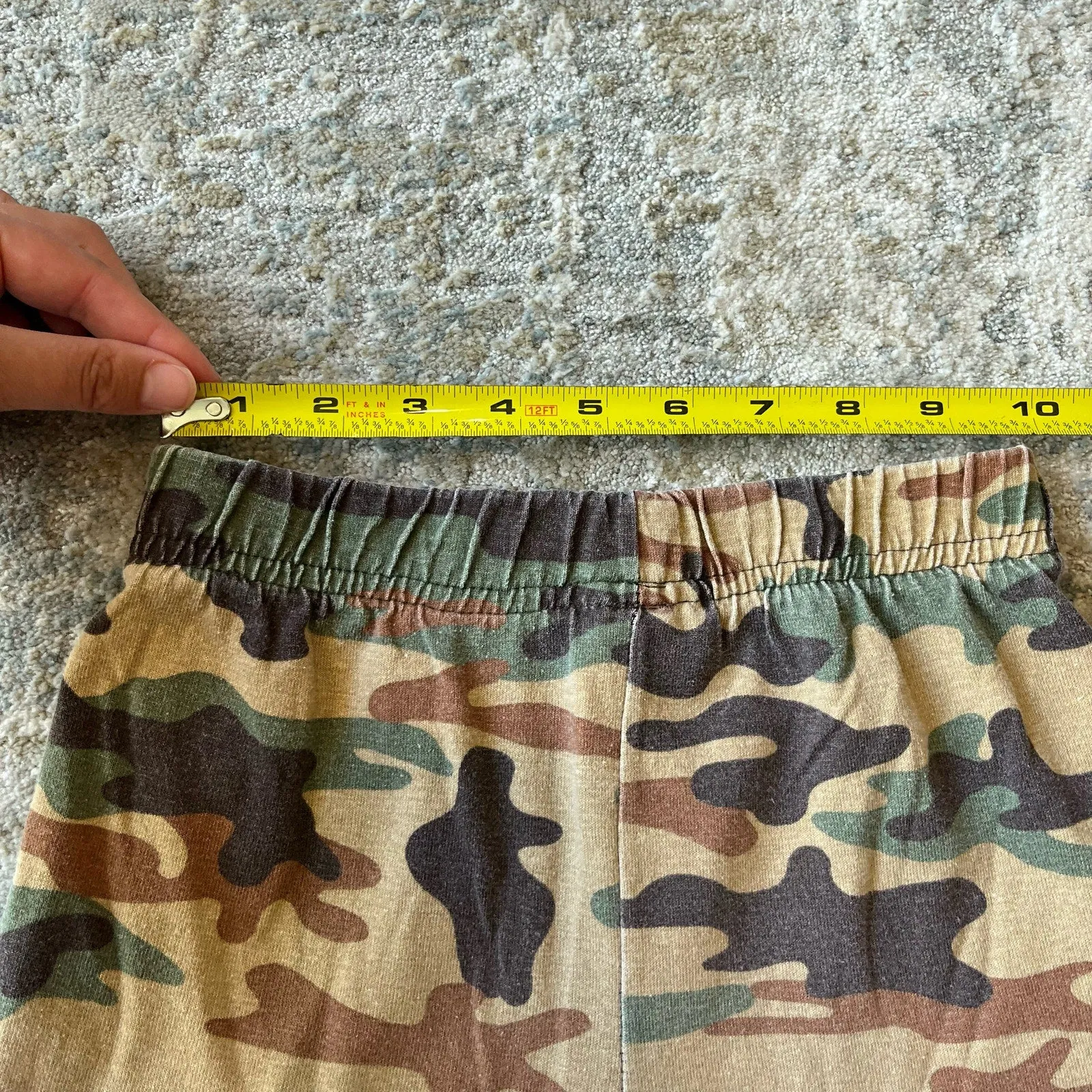 Vintage Garfield Camo Shorts 7 USA