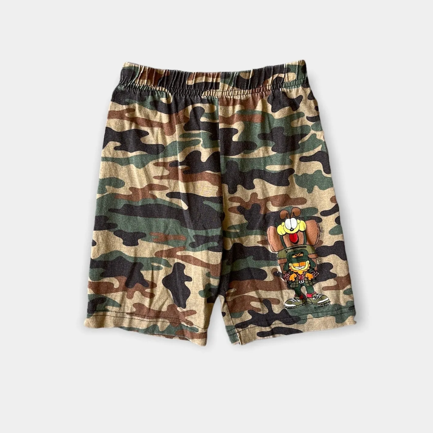 Vintage Garfield Camo Shorts 7 USA