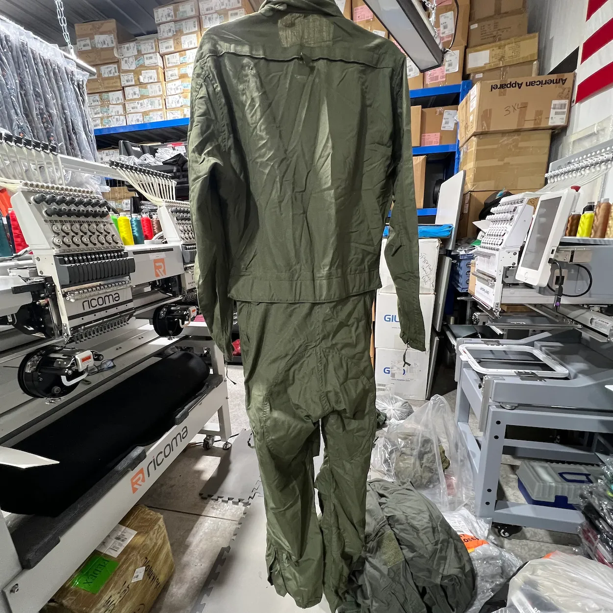Vintage US Military Coveralls Combat Vehicle Crewman