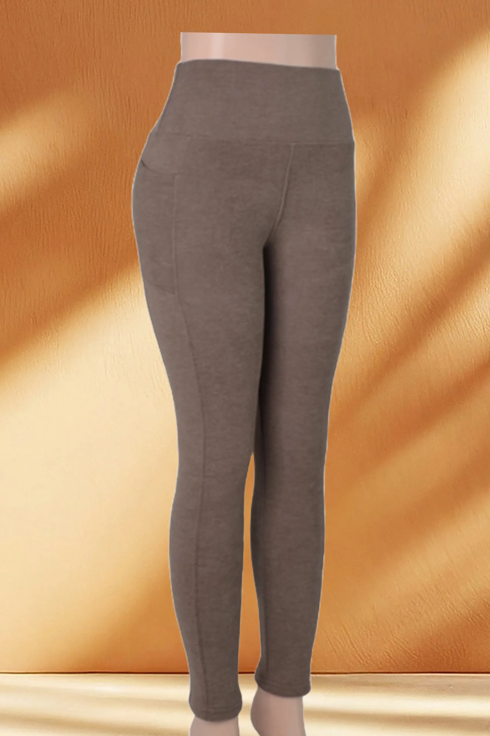 Women's Soft Leggings with Thick Fleece