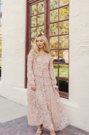 Zoey Floral Button Down Dress