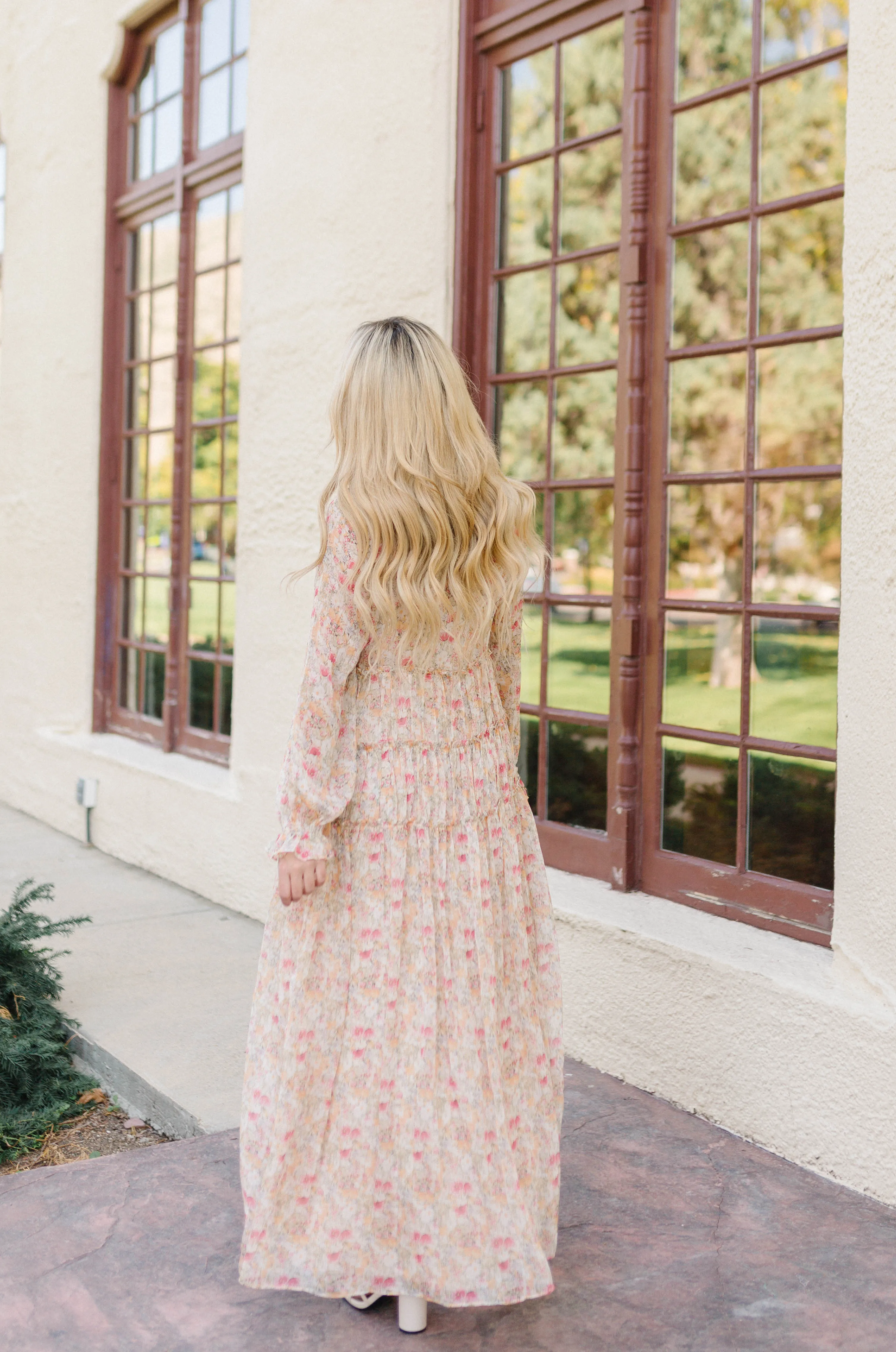 Zoey Floral Button Down Dress